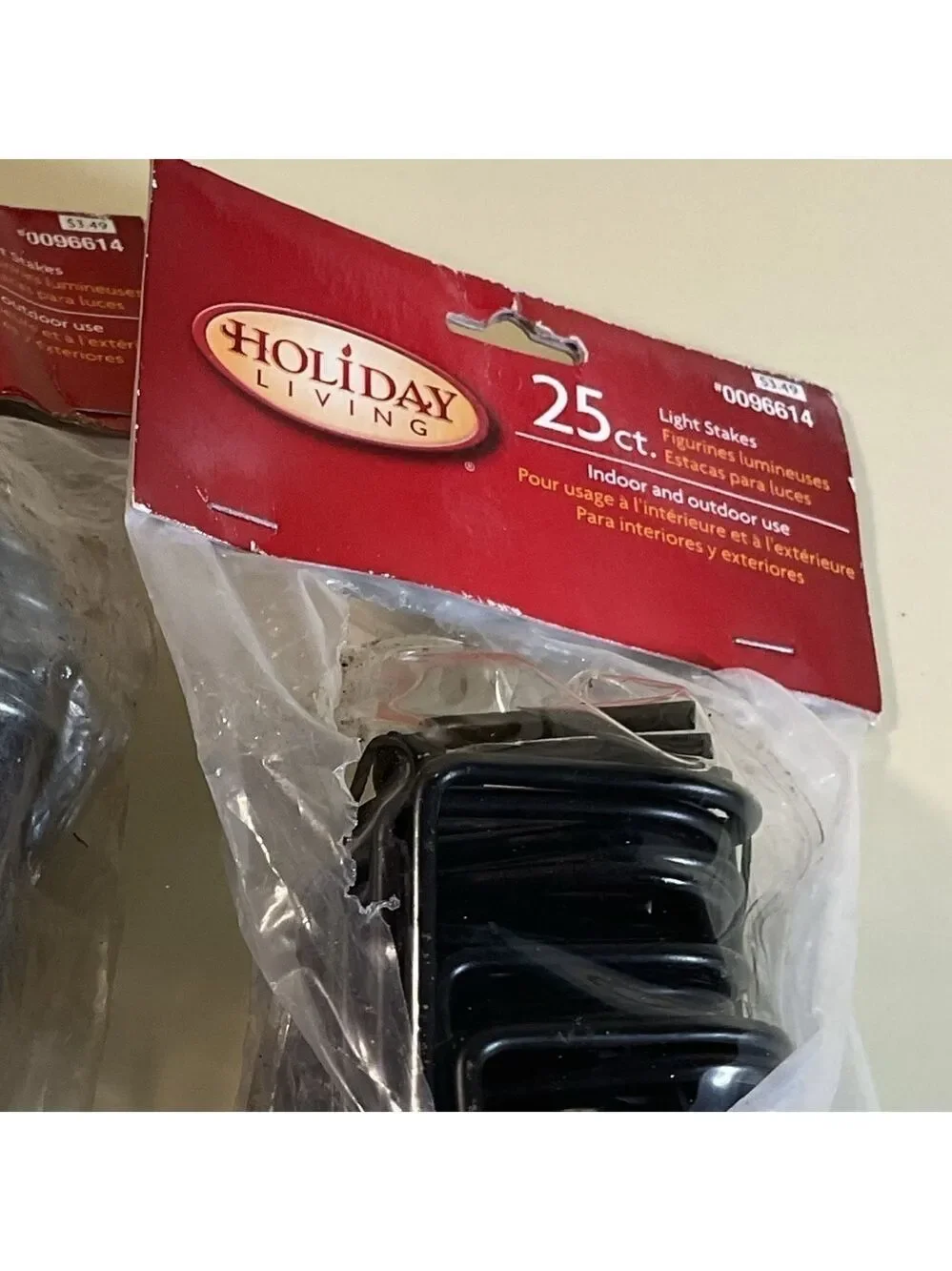 Stakes indoor and outdoor 25CT set of 2 Christmas Decor